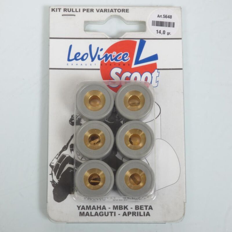 leovince variator roll roller für roller yamaha 125 majesty 20x12
