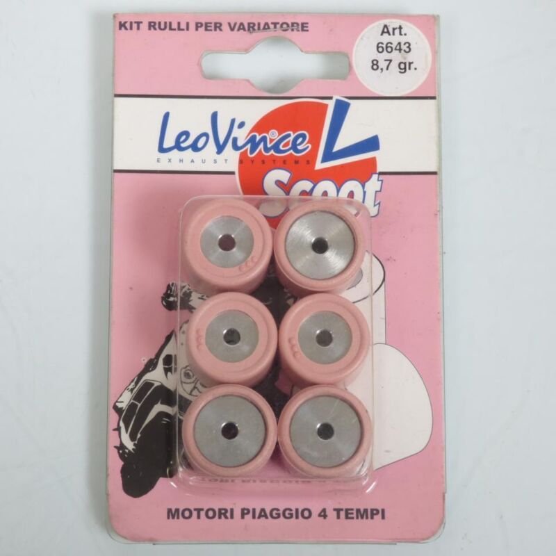 leovince variator roller roller für piaggio roller 125 liberty
