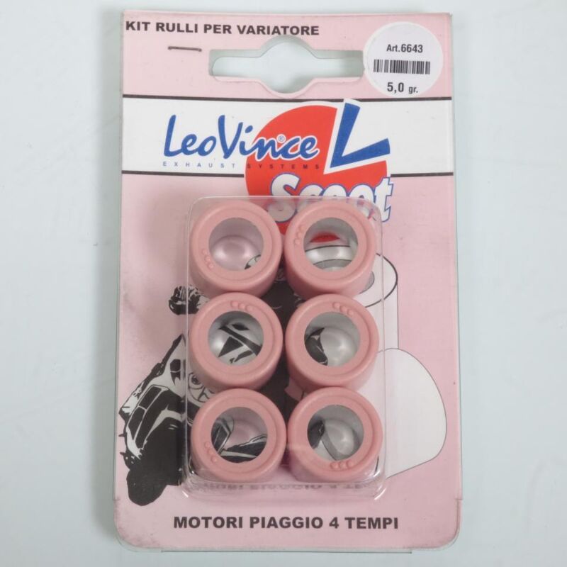 leovince variator roller roller für roller beta 125 eikon 2000