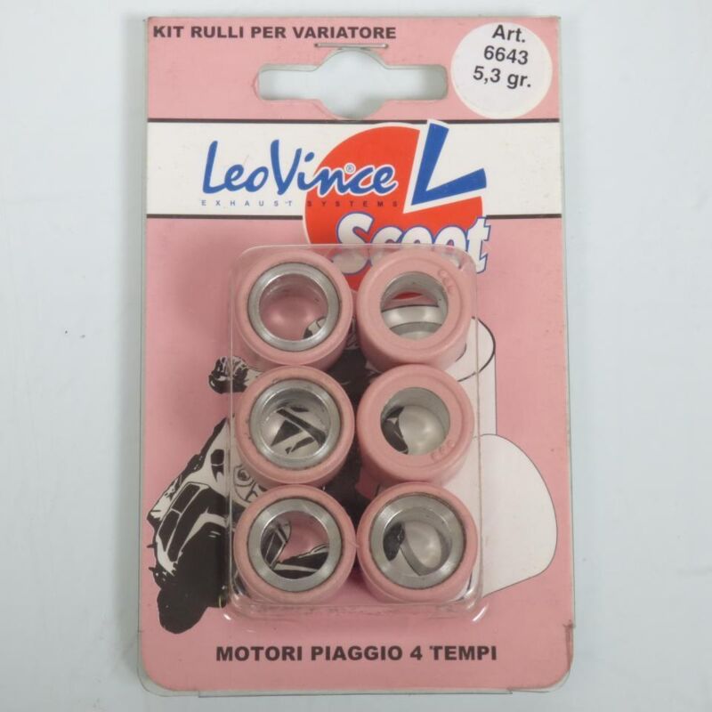 leovince variator roller roller für roller piaggio 150 skipper 4t