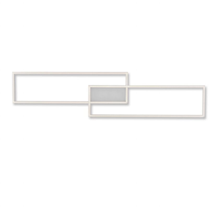 Leuchten Direkt - JustLight led cct Deckenleuchte Asmin nickel-matt 109,5 x 26 cm Deckenleuchte
