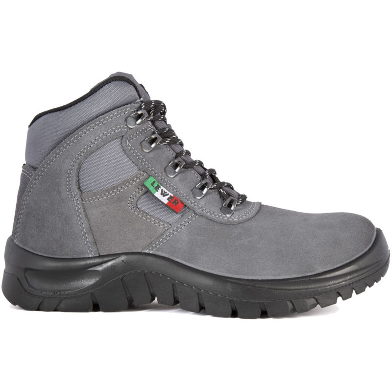 Lewer Etna S1P SRC Hohe Sicherheitsschuhe - 46 EU - Grau