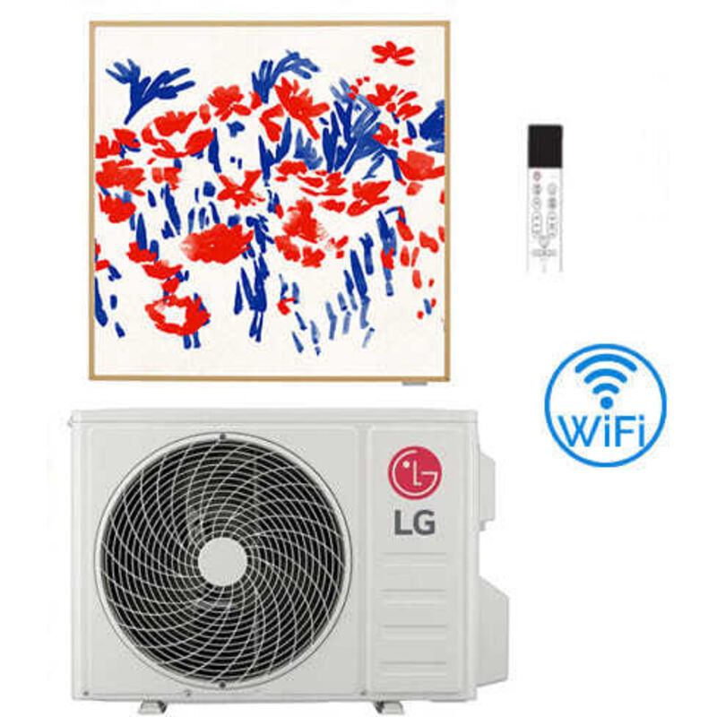 LG Artcool Klimaanlage Galerie FOTO Wifi 9000 BTU A09GA1 INVERTER NEU 2024 Klasse A++/A+