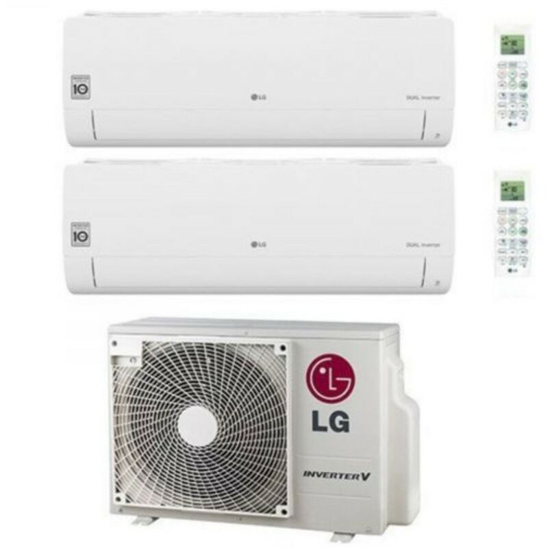 Dual Split Inverter Klimagerät Libero Smart Series 18+18 mit MU5R30 UL0 R-32 Wi-Fi Integrated 18000+18000 - Neu - LG