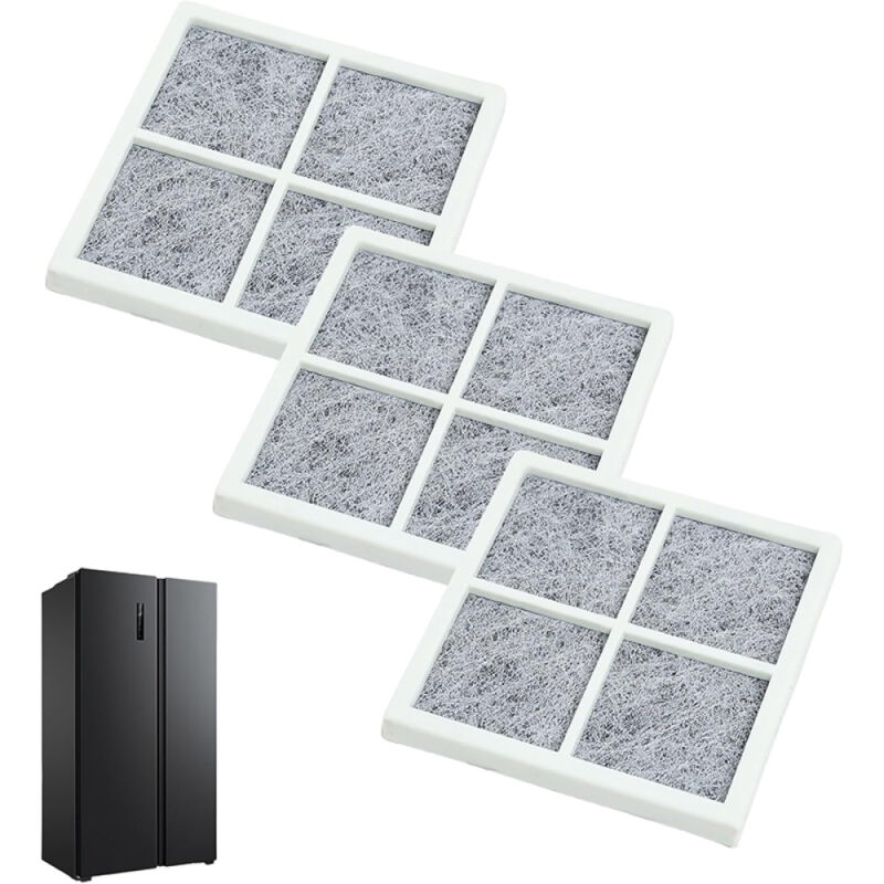 Longziming - lg Pure n Fresh Kühlschrank-Luftfilter, 3 Ersatz-Luftfilter, lg Pure Fresh, für lg LT120F Kühlschrank/Kühlschrank/Luftreiniger,