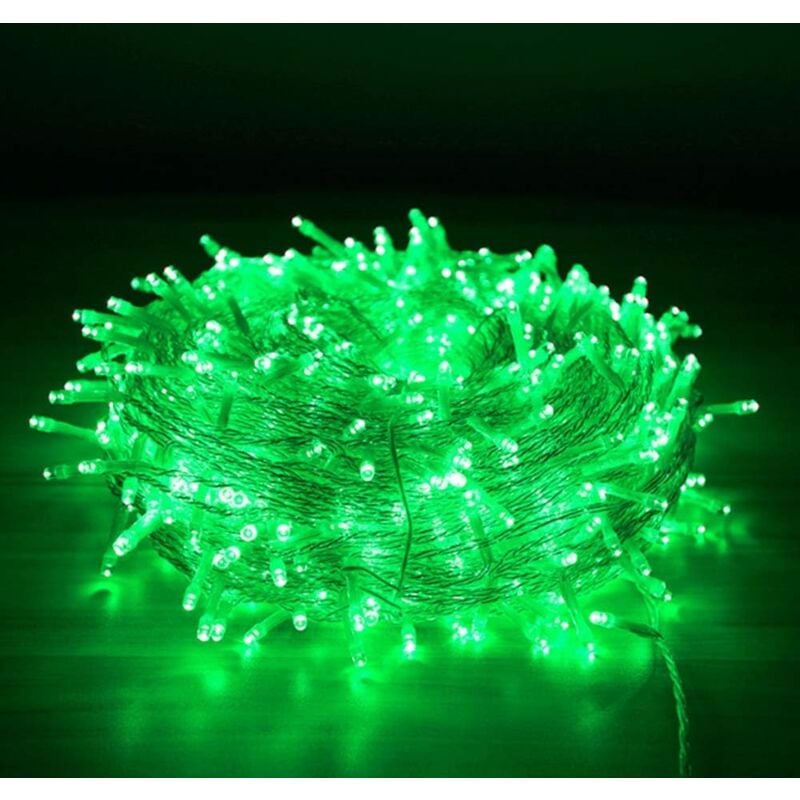 Lichterkette, 30 m, 300 LEDs, Weihnachtsbeleuchtung mit Stecker, LED-Lichterkette, funkelnde LED-Lichterkette, LED-Lichterkette für Bäume,