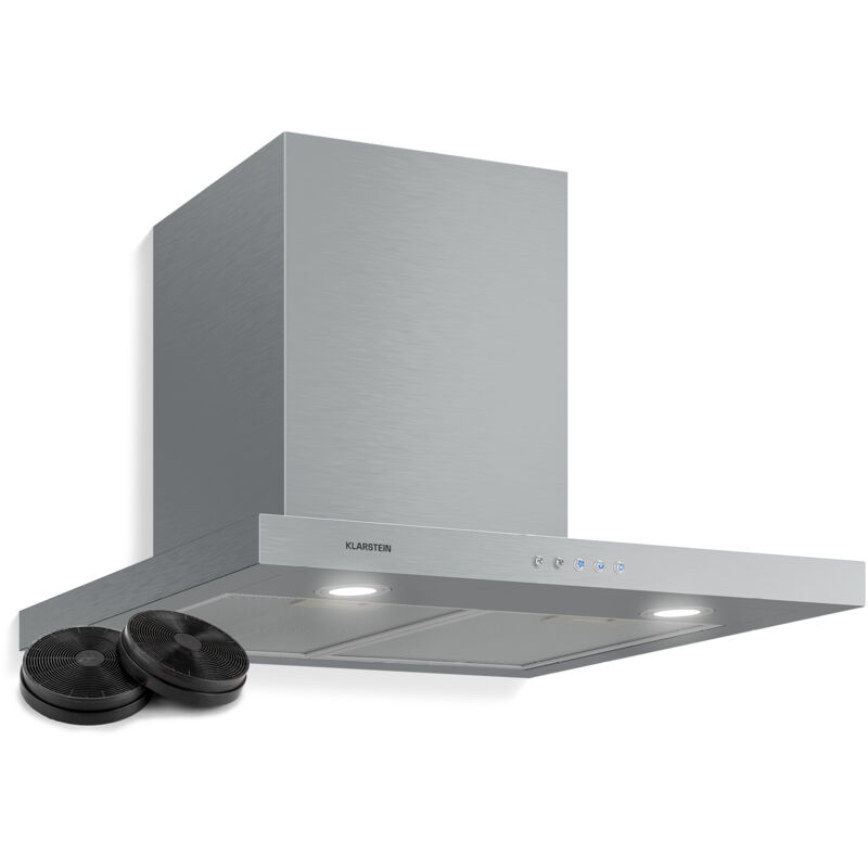 Klarstein - Limelight Dunstabzugshaube 60cm Wandhaube 600m³/h Edelstahl