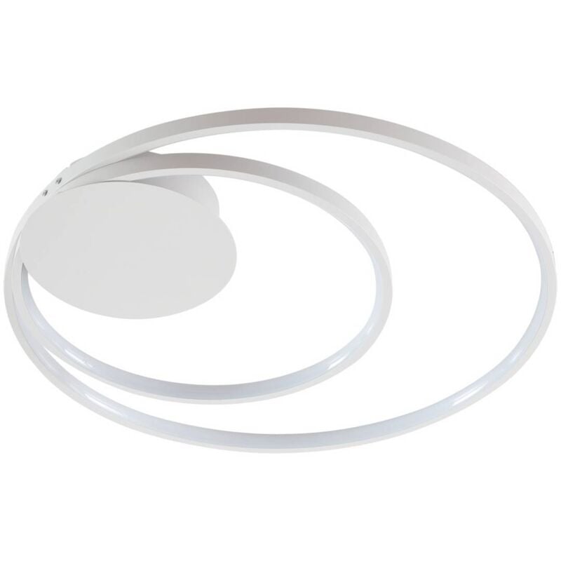 Neuwertig] Lindby Nerwin Led Deckenlampe Deckenlampe Leuchte Lampe Led ø 61 Cm Rund Weiß764 B-Ware