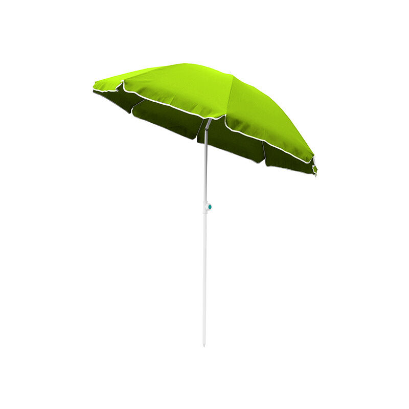 Linder Exclusiv - Sonnenschirm, Gartenschirm ,mit Einfacher Mechanismus zum Öffen und Schließen des Sonnenschirm, ø 200 cm,Apfelgrün