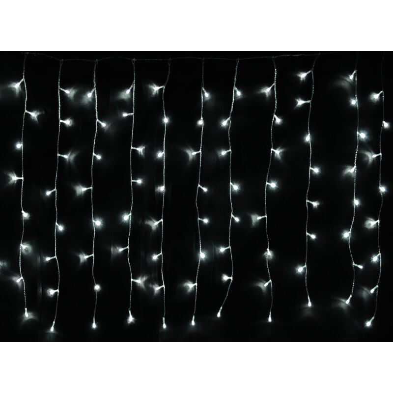 Linder Exclusiv Weihnachtsbeleuchtung Regen 160 LED Kaltweiß