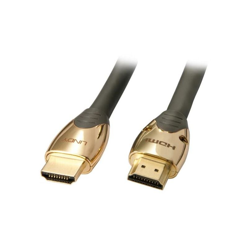 Lindy 36470 HDMI-Kabel 0,5 m HDMI Typ A (Standard) Schwarz - HDMI-Kabel (0,5 m, HDMI Typ A (Standard), HDMI Typ A (Standard), 4096 x 2160 Bildpunkte,