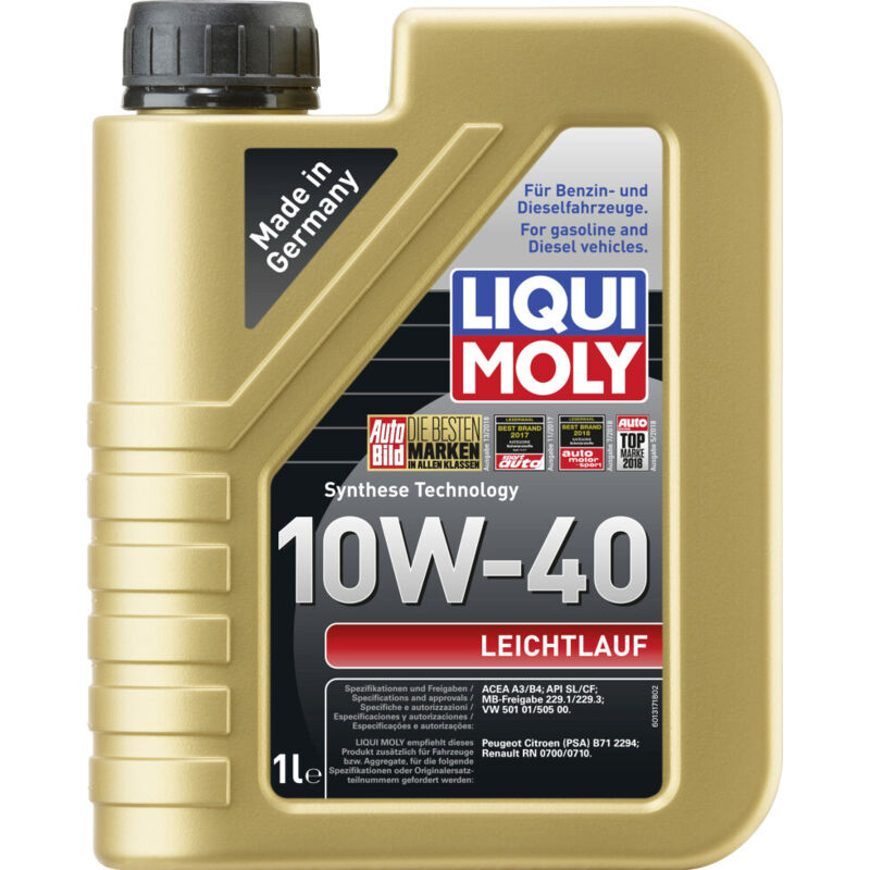 Motoröl Leichtlauf 10W-40 1 l Motoröle - Liqui Moly
