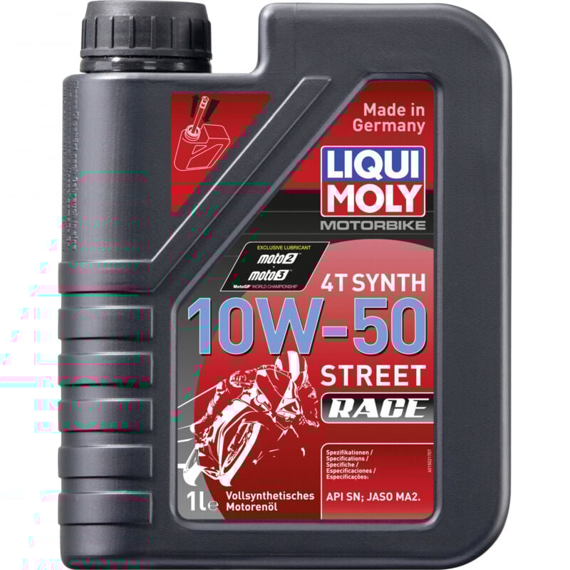 4-Takt Motoröl 4T Synth 10W-50 Street Race 1 l Motoröl - Liqui Moly