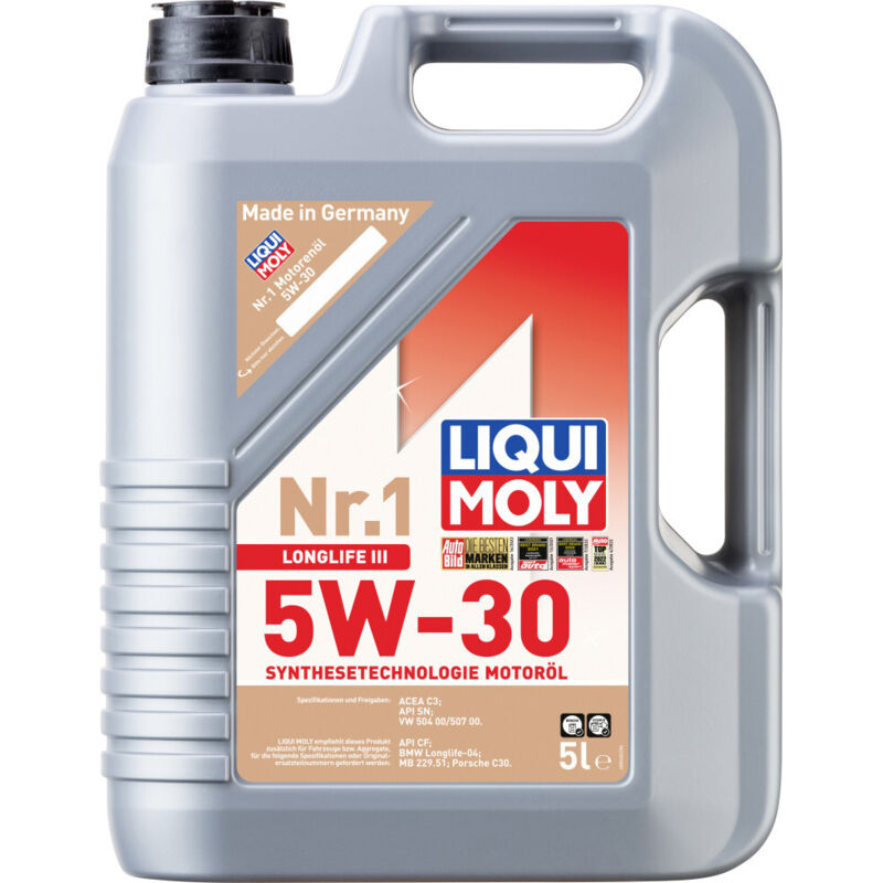 Motoröl Nr.1 Longlife iii 5W-30 5 l Motoröle - Liqui Moly