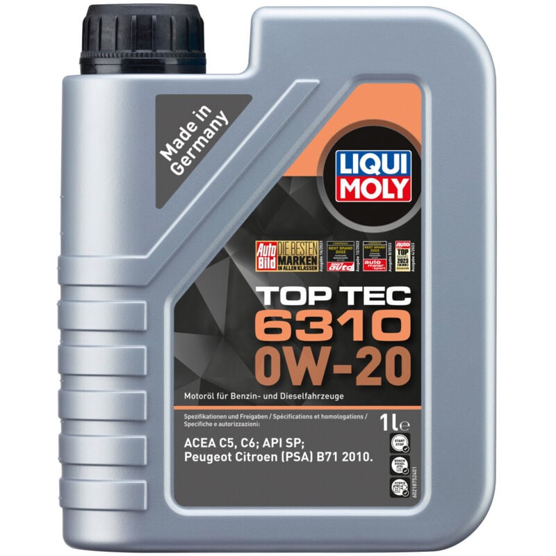 Motoröl Top Tec 6310 0W-20 1L Motoröl - Liqui Moly
