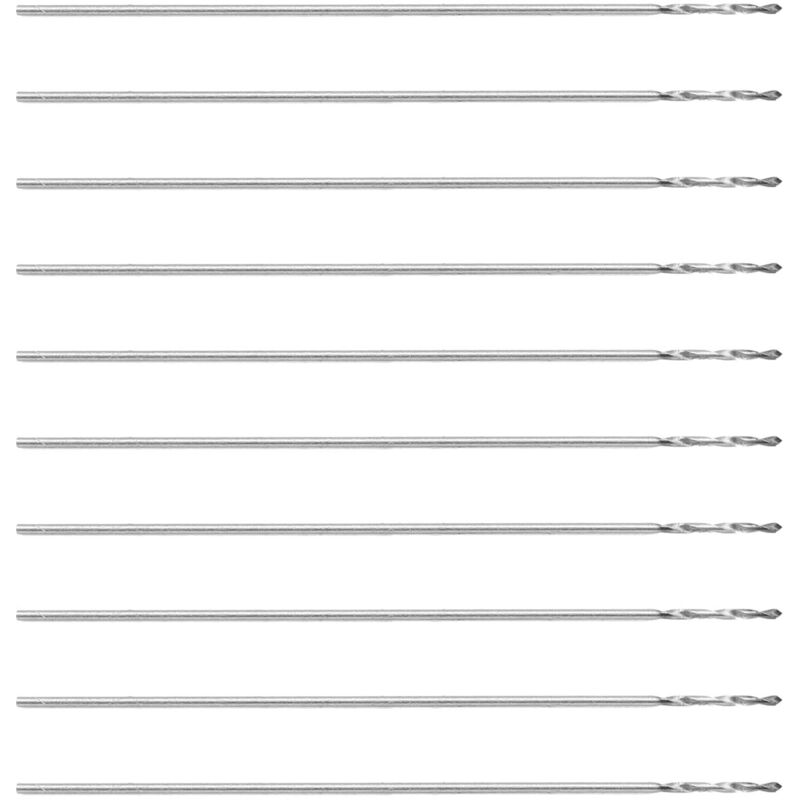 10 stücke Spiralbohrer Kleine Zylinderschaft Perlen Bohrmaschine Werkzeuge K10 0,3mm - Lntyq