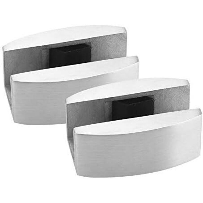 2 Stück Glasschiebetür Bodenführung Bodenrollenführung Roller Schiebetürsystem Zubehör für Schiebetüren - Lntyq