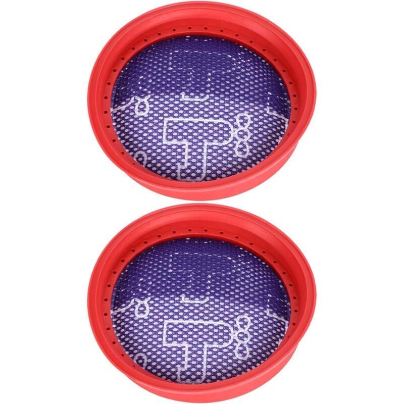 2-teiliger Staubsauger-Filterkern, Staubsauger-Ersatzfilter für Dibea D18 D008Pro, praktische Staubsauger-Ersatzteile - Lntyq