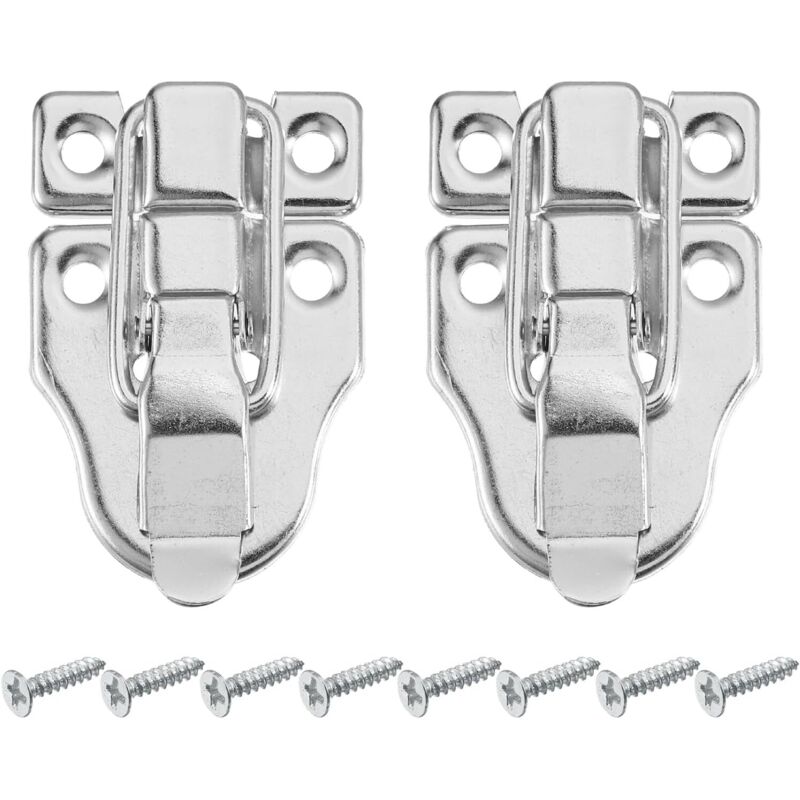 2 x Verschluss-Verschluss, Riegel, umgekehrt, Truhe, Koffer, Koffer, Werkzeugtruhe - Lntyq