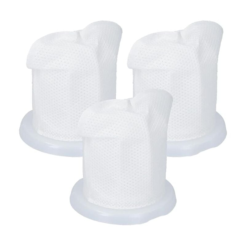 3 Staubfilter passend für Vorwerk Kobold VC100 Filterset Akkustaubsauger VC100 vc 100 Staubsaugerfilter Ersatzteile Handstaubsauger Filtereinheit