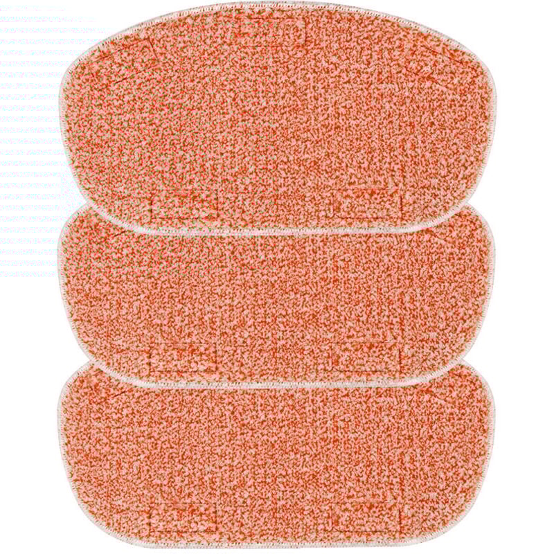 Lntyq - 3er-Pack Dampfwischer-Ersatzpads, kompatibel mit PurSteam 10-in-1-Dampfreiniger