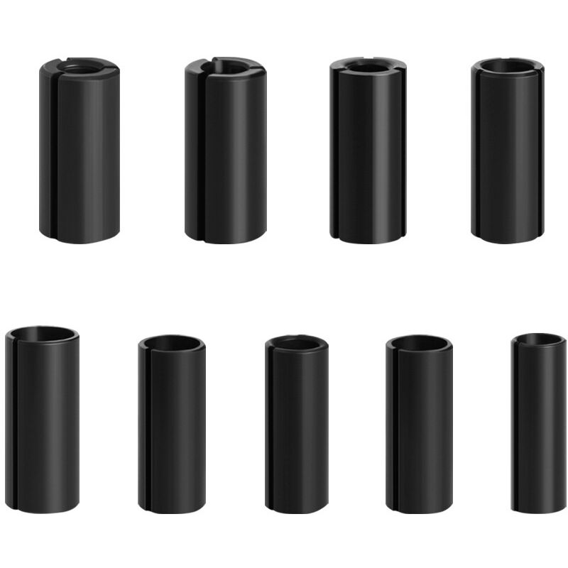 9PCS Chuck Collet Router Adapter Bit Collet Adapter Chuck to Collet Chuck Converter Router Adapter Ersatz für Holzbearbeitung Graviermaschine