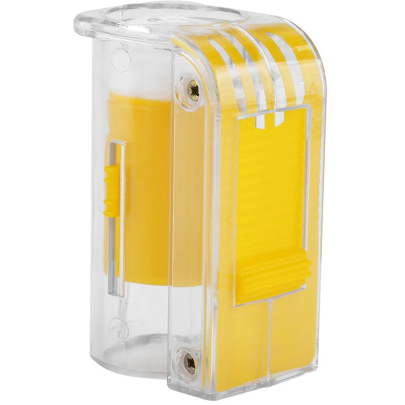Bienenkönigin-Markierungsflasche, Bienenkönigin-Käfig, Käfig, Einhandkolben, Imkereiwerkzeug, Gelb, Bienenkönigin-Markierungsflasche - Lntyq