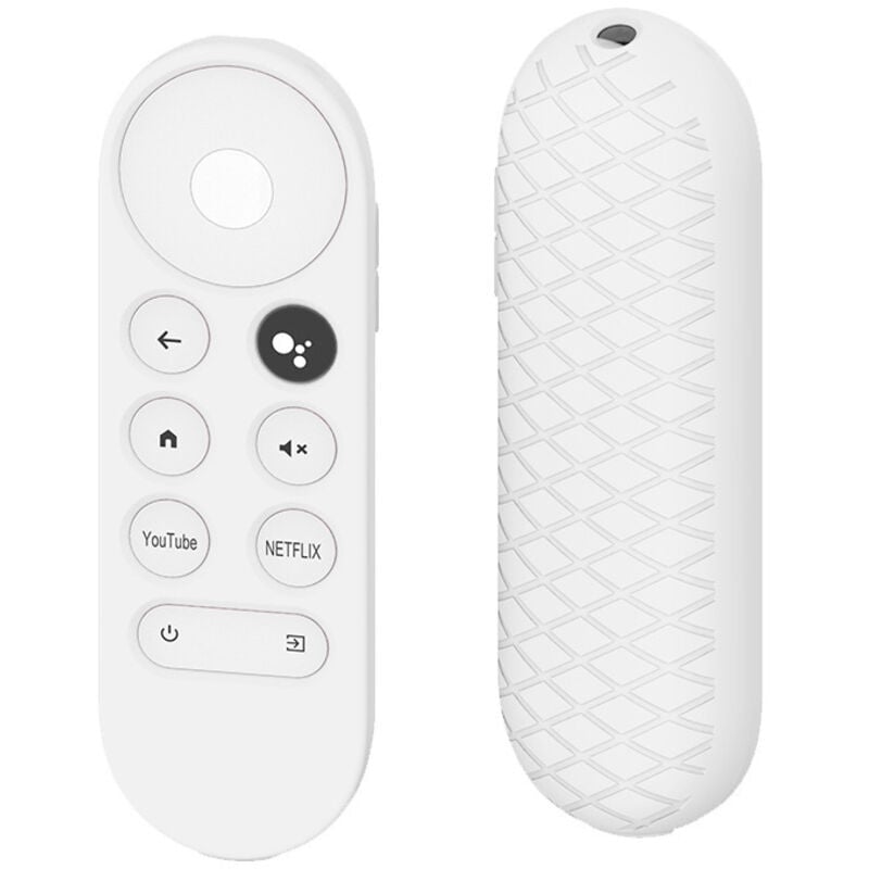 Bluetooth-IR-Fernbedienung für Google Chromcast tv 2020 4K Snow G9N9N, Ersatz-Google-Fernbedienung mit Netflix- und Youtube-Tasten (nur