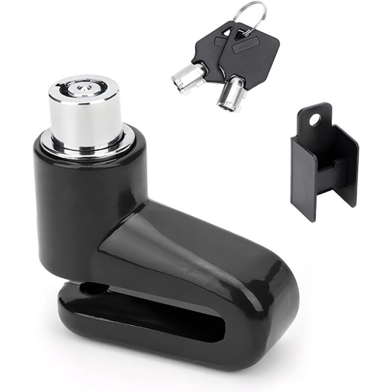 Lntyq - Fahrrad-Scheibenschloss, Motorrad-Sicherheitsschloss, Motorrad-Scheibenbremsenschloss, Motorrad- und Fahrradbremsscheibenschloss für hohe