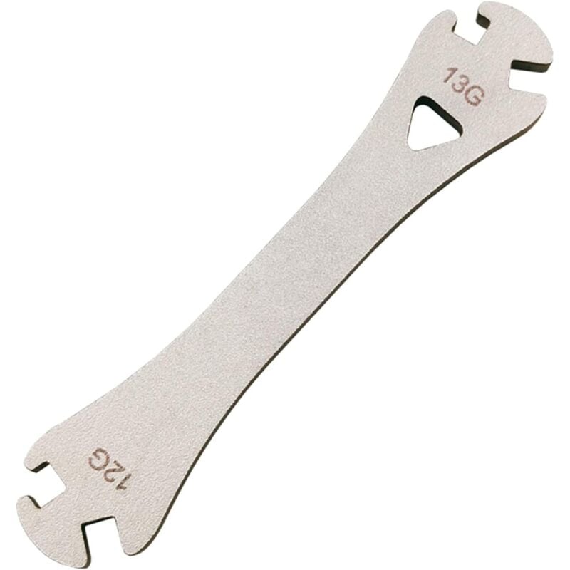 Lntyq Fahrrad Speichenschlüssel für Felgen Strickwerkzeug Speichenbefestigung Drahtschlüssel