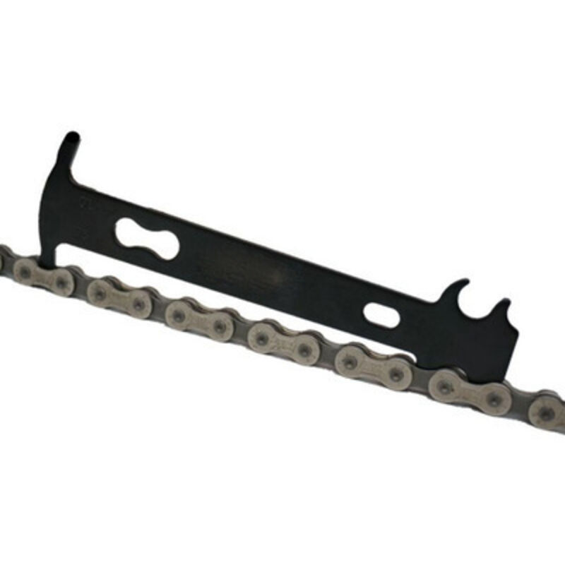 Lntyq - Fahrradkettenverschleißanzeige für alle Ketten von Citybike/Elektrofahrrad/MTB Mountainbike/Rennrad/Faltrad - Schwarz