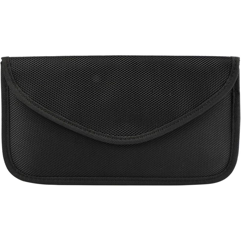 Lntyq - Faraday-Tasche, Handytasche, Autoschlüssel, Anti-Wellen-Schutz, Signalblockierung, RFID/GPS/WiFi/LTE/NFC/RF (schwarz)