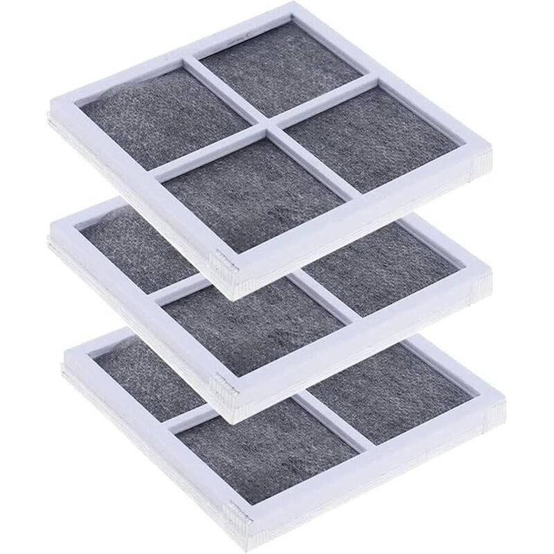 Filtre à air pour Réfrigérateur lg Pure n Fresh, 3 Pcs Filtre à air Frais de Rechange, pour Réfrigérateur/Réfrigérateur/Purificateur d'air lg LT120F