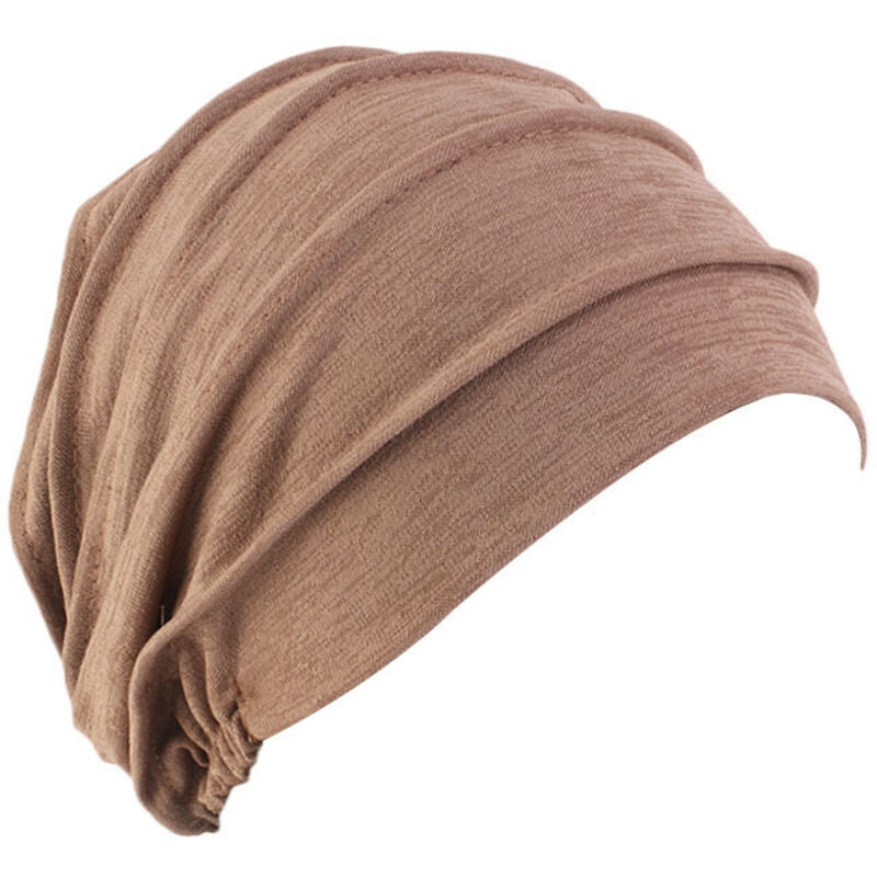 Lntyq Frauen Caps Turban Bandana Turban Chemo Krebs Beanie Hijab Bandanas Schal Muslim Hut Chemotherapie Kappe Hut
