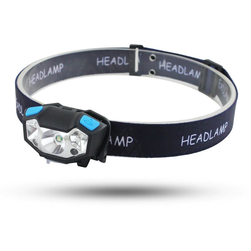 Lampe frontale à led, phare de travail à led , lampe frontale à capteur de mouvement Lampe de travail étanche rechargeable par usb, 4 modes