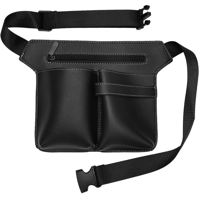 Leder-Friseurscherentasche, Friseur-Gürteltasche, Leder-Friseurscherentasche, Aufbewahrungskoffer für Friseurwerkzeuge, Aufbewahrungstasche für