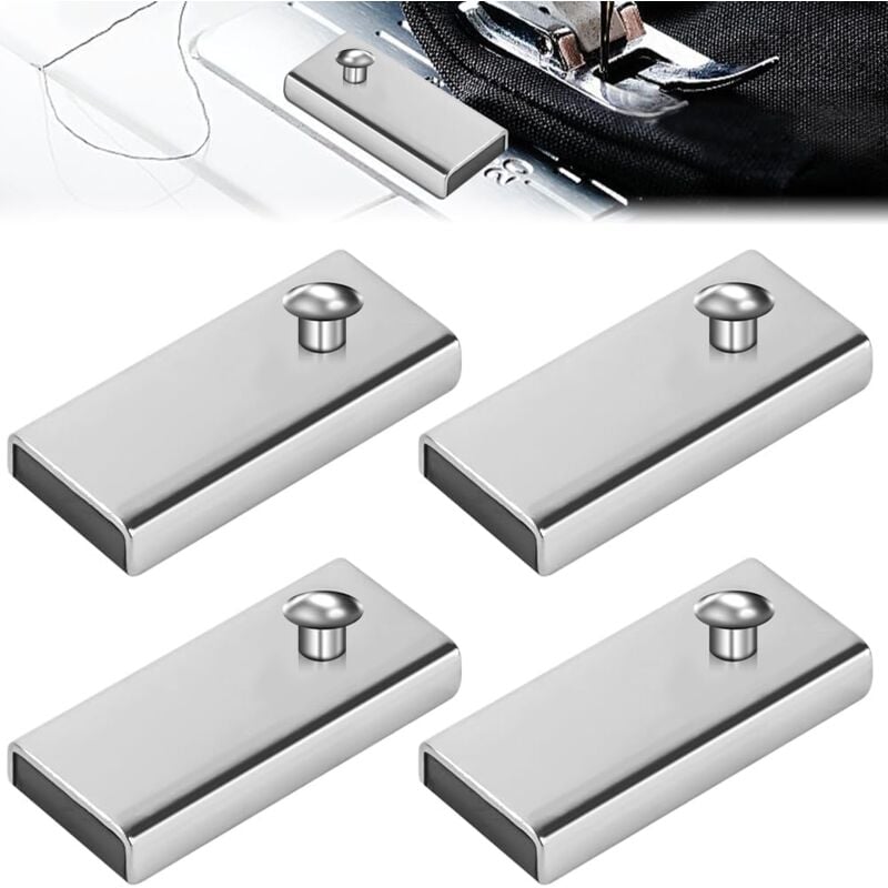 Magnetische Nähanleitung, 4 Stück, Nähmaschinen-Spitzenwerkzeuge, Nähfuß, Nähmaschine, Nähanleitung, Magnet-Nähmaschine, Nähzubehör - Lntyq