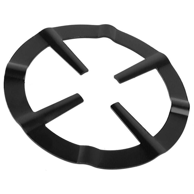 Moka-Topflappen, Edelstahl-Moka-Topflappen für Gasherd, runder Metall-Gasherd-Ring-Reduzierstück, Kaffeemaschinen-Reduzierstück, Regalring für