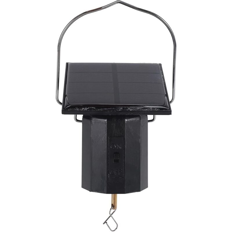 Moteur de Spinner de Vent Moteur D'Affichage Suspendu Solaire Moteur Rotatif D'Énergie Solaire de Moteur de Spinner de Vent pour Carillons Éoliens