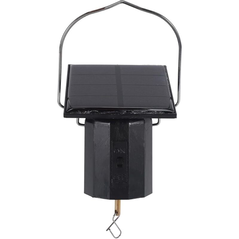 Moteur de Spinner de Vent Moteur D'Affichage Suspendu Solaire Moteur Rotatif D'Énergie Solaire de Moteur de Spinner de Vent pour Carillons Éoliens