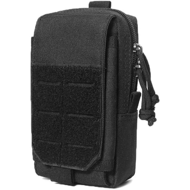 Outdoor multifunktionale Hüfttasche, Laser-Flip-Tasche, Handytasche, doppellagige Aufbewahrungstasche für Schlüsselzubehör - Lntyq