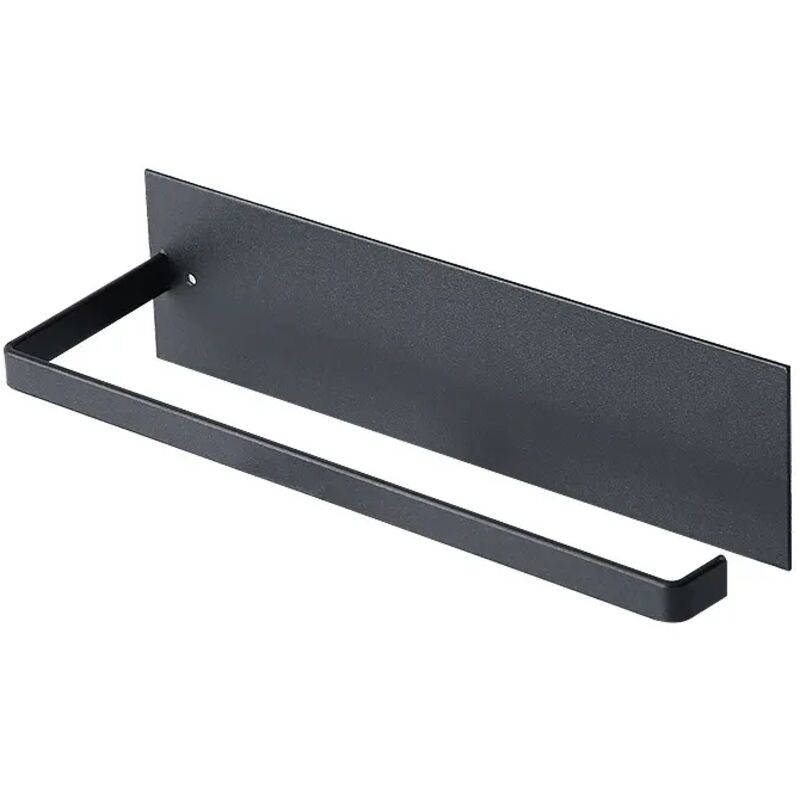 Porte-papier toilette, Porte-Papier Cuisine Mural, Supports pour Papier Essuie Tout sans Perçage, Porte-Rouleau Cuisine en Métal, Dérouleur