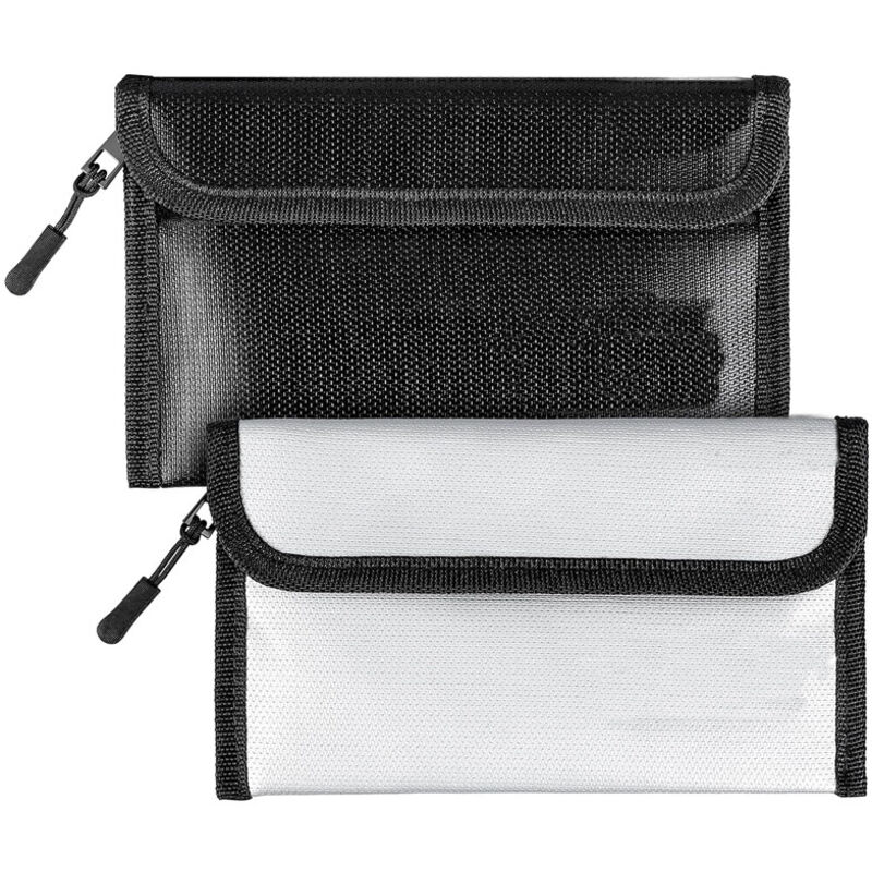 Lntyq Set mit 2 Etuis mit leeren Visitenkarten, Etuis für Visitenkarten und Mobiltelefone, Etuis für Mobiltelefone und Porte-Clés für Mobiltelefone