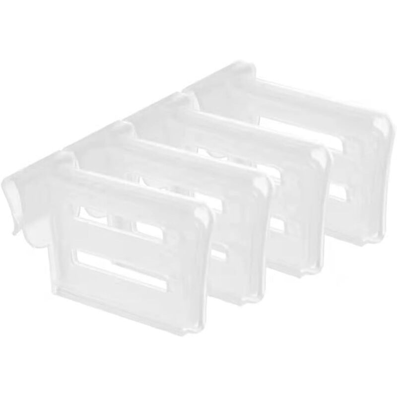 Stück Kunststoff-Kühlschrank-Trennwände, Kühlschrank-Raumteiler, verstellbare Schnapp-Raumteiler, Kühlschrank-Raumteiler,