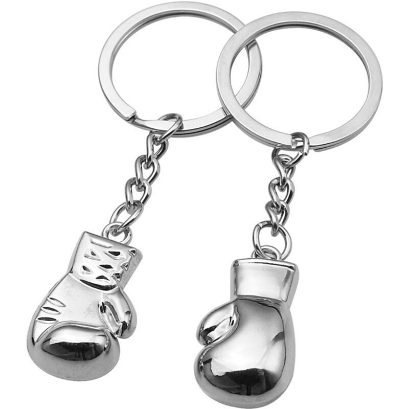 Lntyq - Stück Schlüsselanhänger, Schlüsselanhänger mit Boxhandschuhen, Schlüsselanhänger mit Fitness-Motiv, personalisierter Schlüsselanhänger für