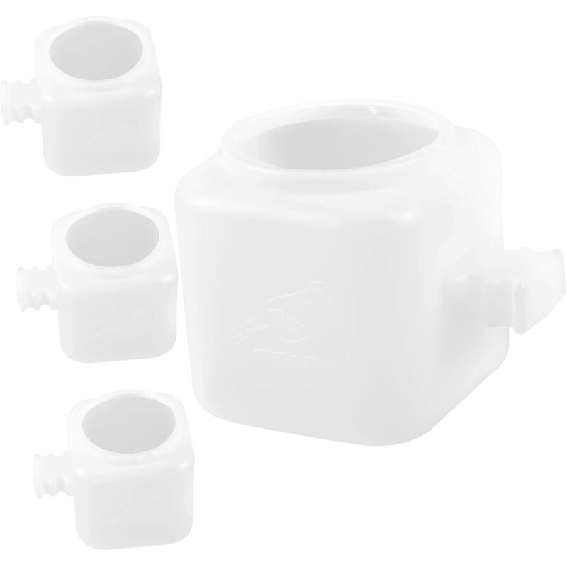 Stück Vogelfutterspender für den Außenbereich, hängende Vogelfutterspender, Vogelfutterspender, Vogelfutterspender, Vogelkäfig-Futterspender,