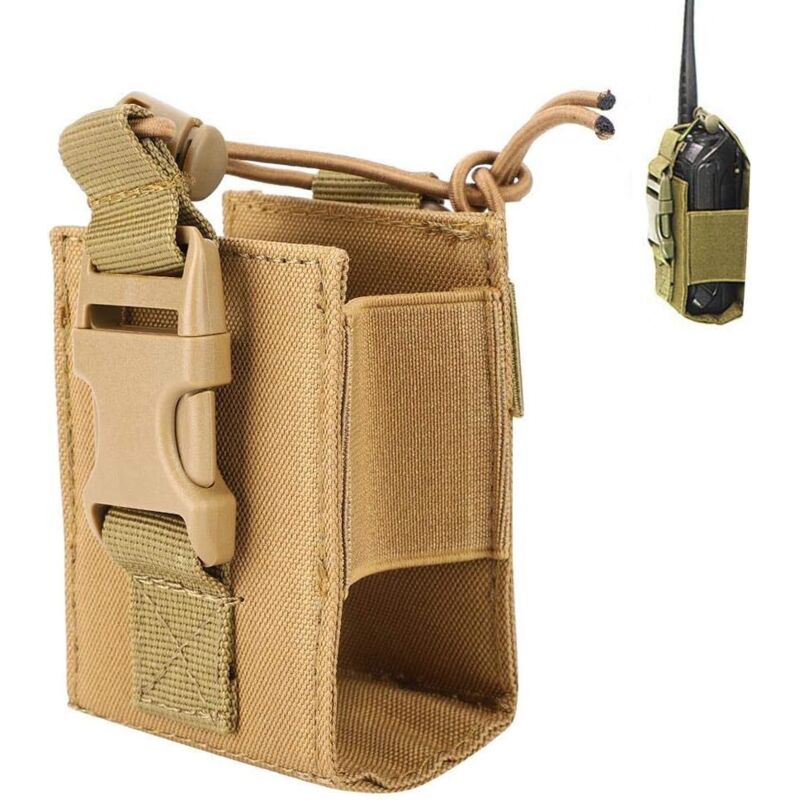 Taktische Tasche, taktische Handytasche, tragbare taktische militärische Walkie-Talkie-Tasche, Radio-Beutel-Halter-Hülle, Ersatz für den Außenbereich