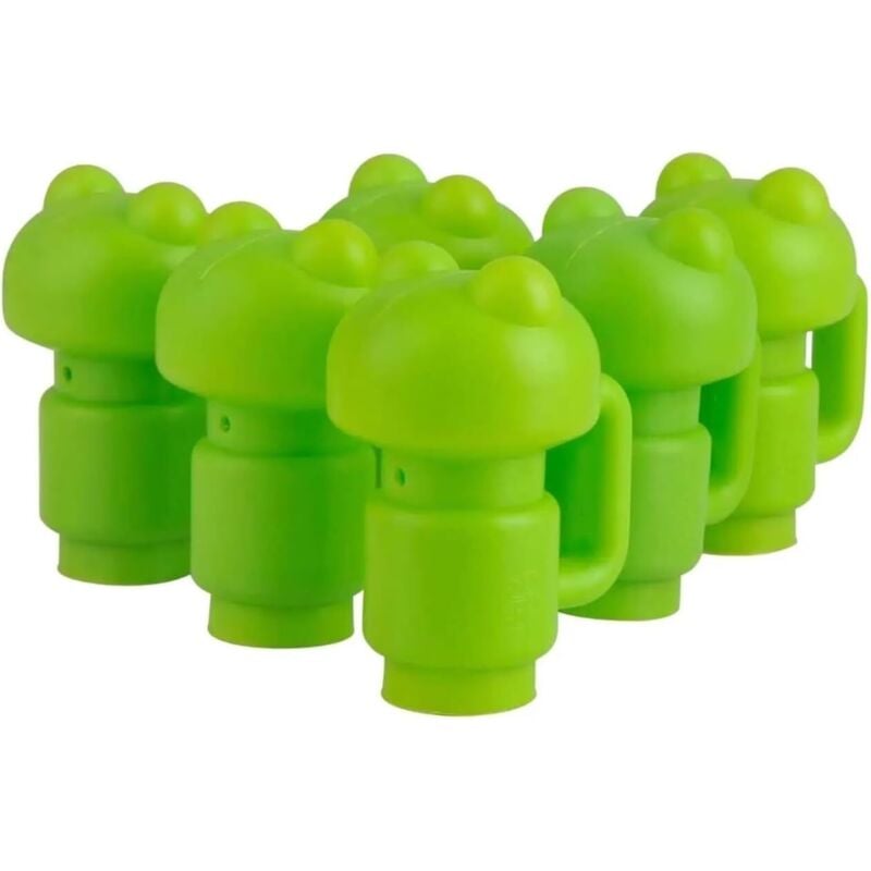 Trampolin-Zubehör, Trampolin-Umzäunung, Stangenabdeckung, 6-teilig, langlebiges Ersatzzubehör mit 1,26 Zoll Durchmesser - Lntyq