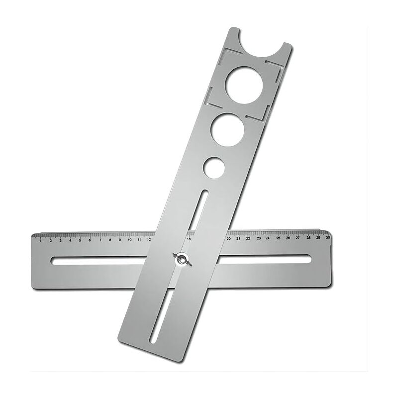 Trou-Lokalisierung für universelle Keramik-Werkzeuge für universelle Steinmetz-Werkzeuge in rostfreiem Edelstahl, Portatif 300 mm, Trou-Taille: 25