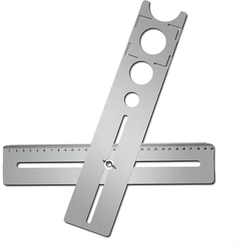 Trou-Lokalisierung für universelle Keramik-Werkzeuge für universelle Steinmetz-Werkzeuge in rostfreiem Edelstahl, Portatif 300 mm, Trou-Taille: 25